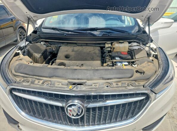 5GAEVBKW1JJ164049 2018 BUICK ENCLAVE White Engine compartment view
