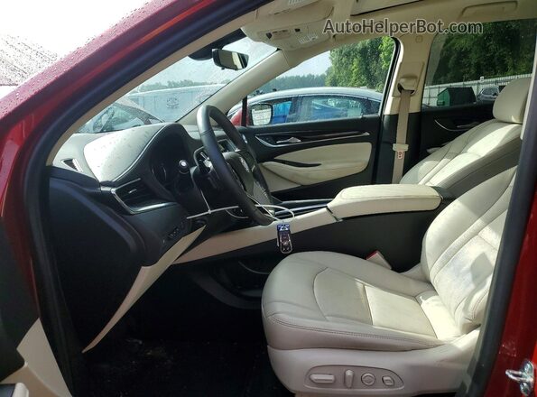 5GAEVBKW2NJ157651 2022 BUICK ENCLAVE Red Vista interior delantera