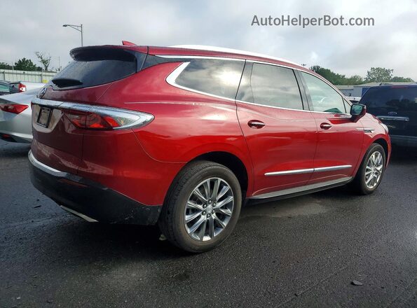 5GAEVBKW2NJ157651 2022 BUICK ENCLAVE Red Trasero derecho