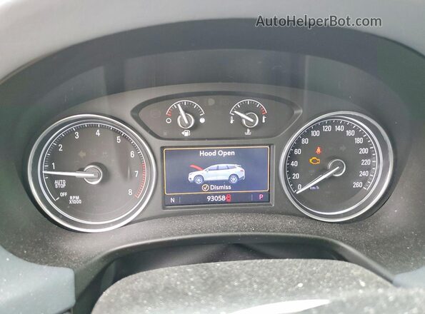 5GAEVBKW3LJ134568 2020 BUICK ENCLAVE Red Սարքավորումների վահանակի տեսք