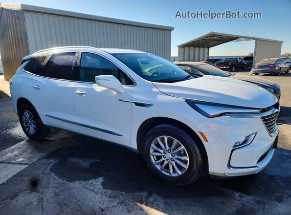 5GAEVBKW4NJ162141 2022 BUICK ENCLAVE White Передня права чверть