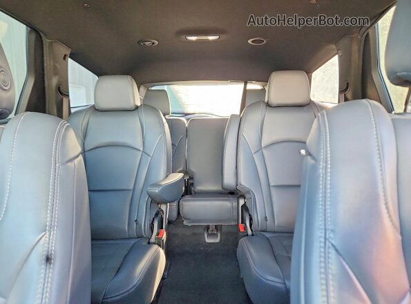 5GAEVBKW4NJ162141 2022 BUICK ENCLAVE White Вид задніх сидінь