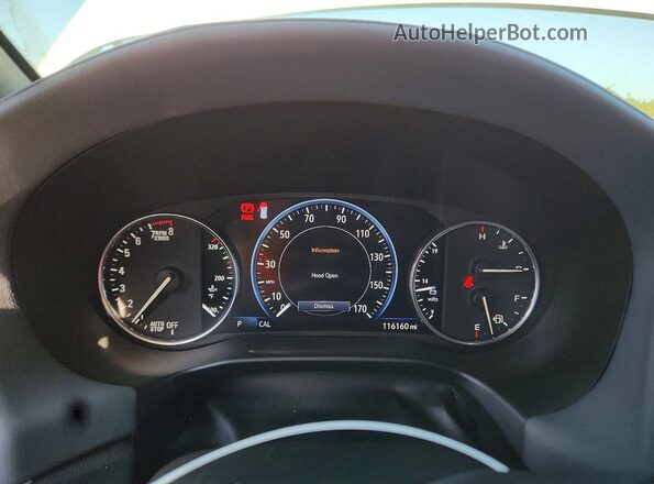 5GAEVBKW4NJ162141 2022 BUICK ENCLAVE White Вид щитка приладів