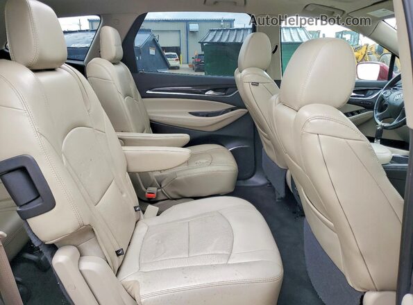5GAEVBKW5JJ226570 2018 BUICK ENCLAVE Red Սալոնի հետևի տեսք
