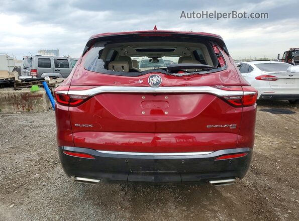 5GAEVBKW5JJ226570 2018 BUICK ENCLAVE Red Հետևի տեսք