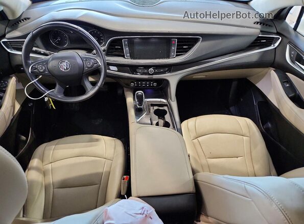 5GAEVBKW5MJ176693 2021 BUICK ENCLAVE White Առջևի վահանակի տեսք