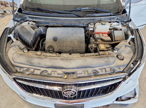 5GAEVBKW5MJ176693 2021 BUICK ENCLAVE White Շարժիչի բաժամունքի տեսք