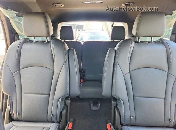 5GAEVBKW5PJ263434 2023 BUICK ENCLAVE Black უკანა სავარძლების ხედი