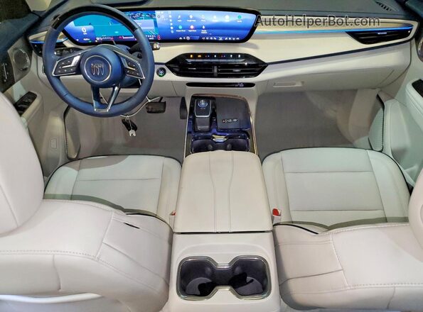 5GAEVCKS3TJ144441 2026 BUICK ENCLAVE Blue Dashboard view