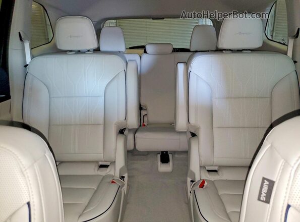 5GAEVCKS3TJ144441 2026 BUICK ENCLAVE Blue Rear seats view