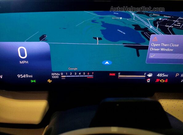 5GAEVCKS3TJ144441 2026 BUICK ENCLAVE Blue Instrument cluster view