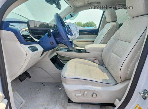 5GAEVCKS8TJ187415 2026 BUICK ENCLAVE White წინა სალონის ხედი