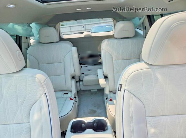 5GAEVCKS8TJ187415 2026 BUICK ENCLAVE White უკანა სავარძლების ხედი