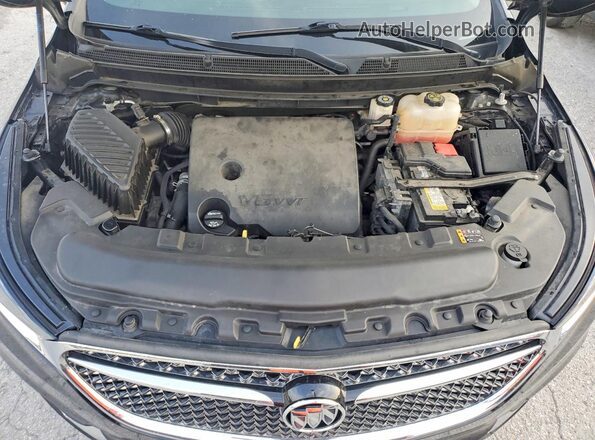 5GAEVCKW1MJ190712 2021 BUICK ENCLAVE Black Engine compartment view