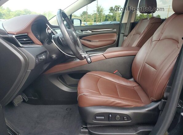 5GAEVCKW1MJ190712 2021 BUICK ENCLAVE Black Front interior view