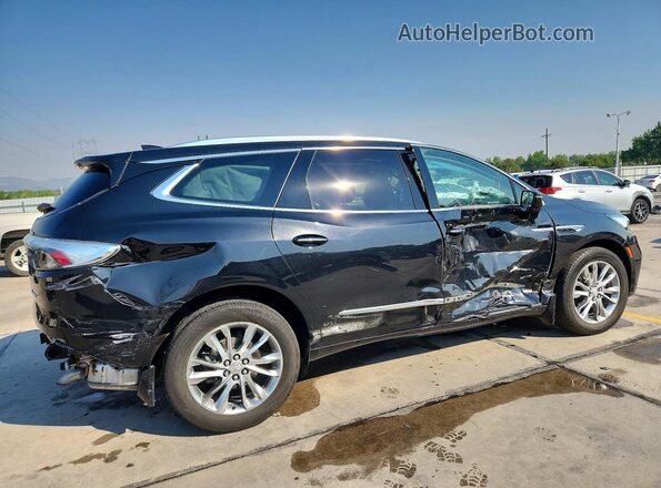 5GAEVCKW2PJ104456 2023 BUICK ENCLAVE Черный Задняя правая четверть