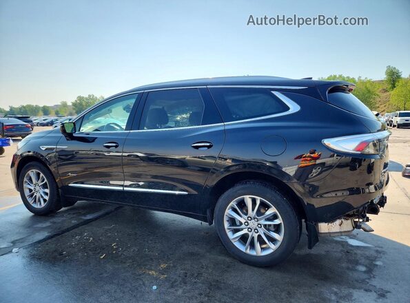 5GAEVCKW2PJ104456 2023 BUICK ENCLAVE Черный Задняя левая четверть