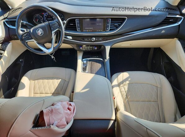 5GAEVCKW2PJ104456 2023 BUICK ENCLAVE Черный Вид панели приборов