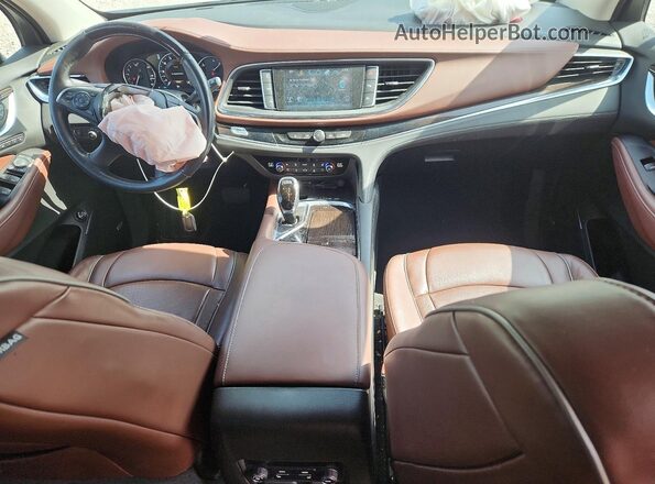 5GAEVCKW3JJ271545 2018 BUICK ENCLAVE Blue Առջևի վահանակի տեսք