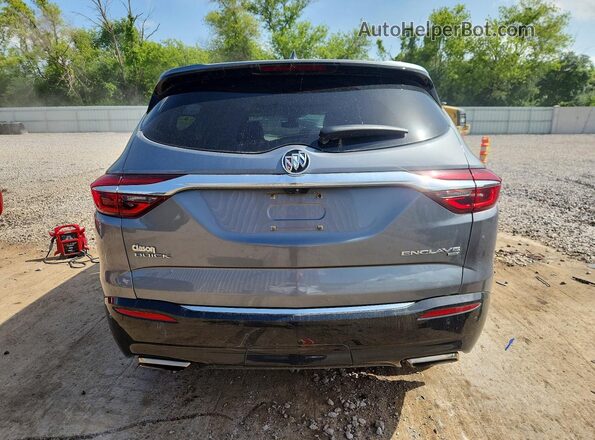 5GAEVCKW3JJ271545 2018 BUICK ENCLAVE Blue Հետևի տեսք