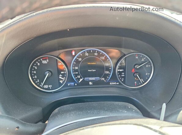 5GAEVCKW4PJ276116 2023 BUICK ENCLAVE Silver ხელსაწყოთა პანელის ხედი