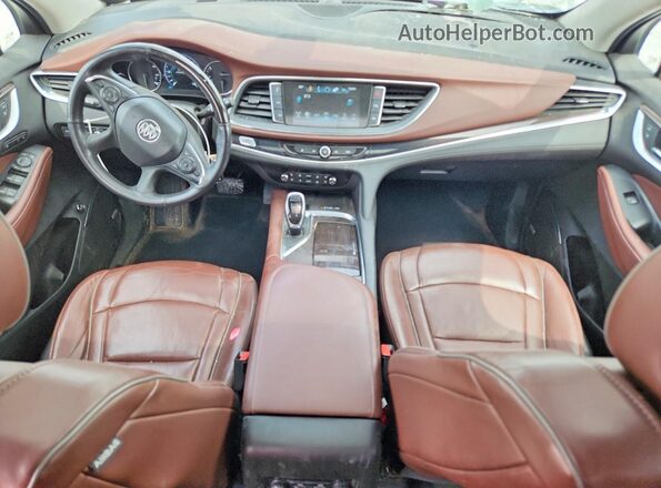 5GAEVCKW5JJ148748 2018 BUICK ENCLAVE White Widok deski rozdzielczej