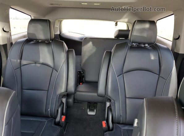 5GAEVCKW5KJ318785 2019 BUICK ENCLAVE White Vista de los asientos traseros