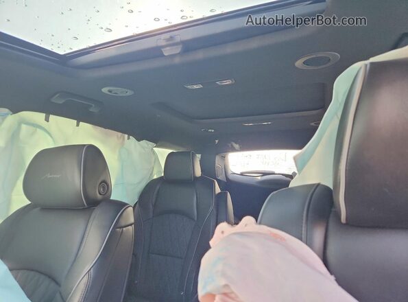 5GAEVCKW9NJ177353 2022 BUICK ENCLAVE Brown Vista de los asientos traseros