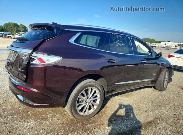5GAEVCKW9NJ177353 2022 BUICK ENCLAVE Brown Trasero derecho