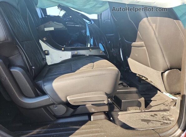 5GAEVCKW9NJ177353 2022 BUICK ENCLAVE Brown Vista interior trasera