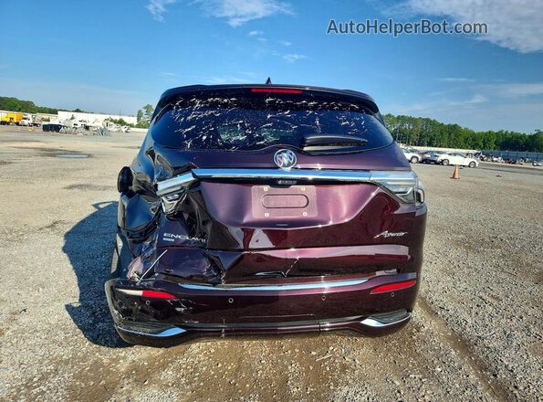 5GAEVCKW9NJ177353 2022 BUICK ENCLAVE Brown Vista trasera