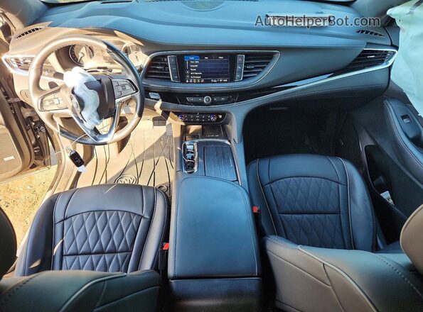 5GAEVCKWXRJ104336 2024 BUICK ENCLAVE Черный Вид панели приборов