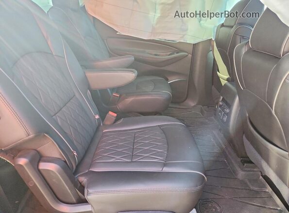 5GAEVCKWXRJ104336 2024 BUICK ENCLAVE Черный Вид задней части салона