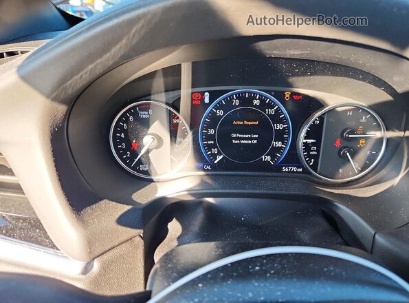5GAEVCKWXRJ104336 2024 BUICK ENCLAVE Черный Вид щитка приборов