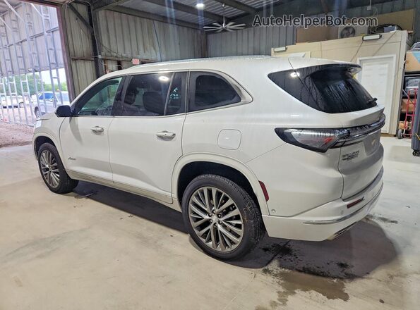 5GAEVCRS9SJ186052 2025 BUICK ENCLAVE White უკანა მარცხენა