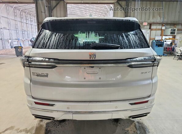 5GAEVCRS9SJ186052 2025 BUICK ENCLAVE White უკანა ხედი