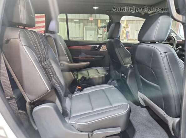5GAEVCRS9SJ186052 2025 BUICK ENCLAVE White უკანა სალონის ხედი