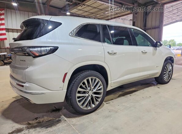 5GAEVCRS9SJ186052 2025 BUICK ENCLAVE White უკანა მარჯვენა