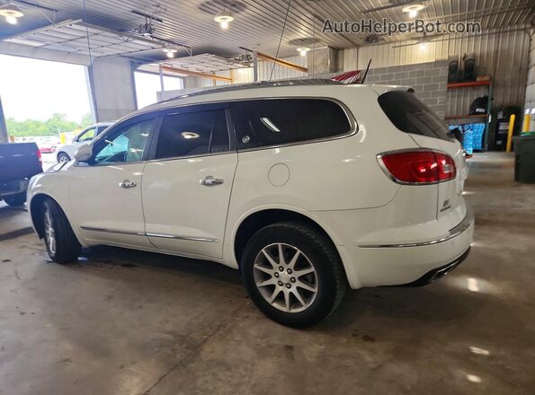 5GAKRAKD0GJ303077 2016 BUICK ENCLAVE White Trasero izquierdo