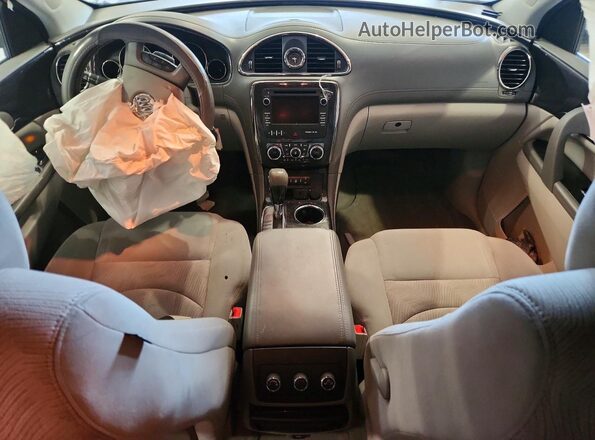 5GAKRAKD0GJ303077 2016 BUICK ENCLAVE White Vista del salpicadero