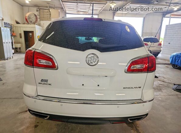 5GAKRAKD0GJ303077 2016 BUICK ENCLAVE White Vista trasera