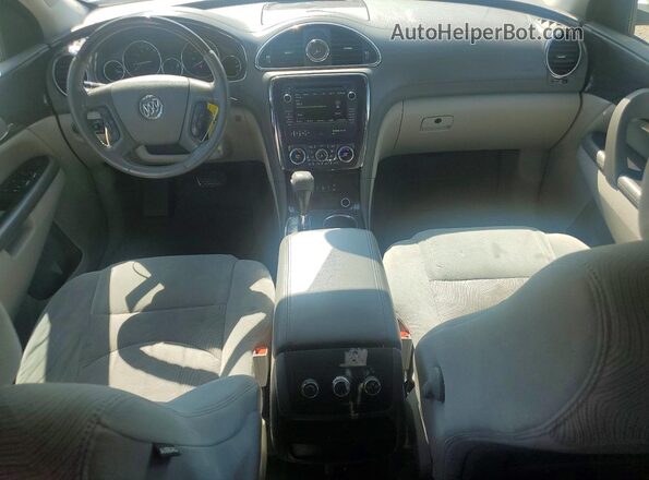 5GAKRAKD2HJ107286 2017 BUICK ENCLAVE White Вид панелі приладів