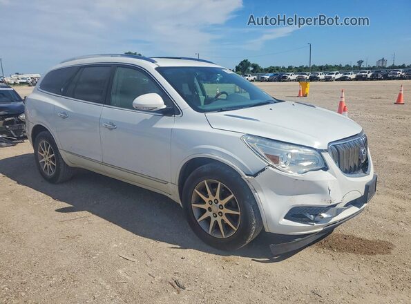 5GAKRAKD2HJ107286 2017 BUICK ENCLAVE White Передня права чверть