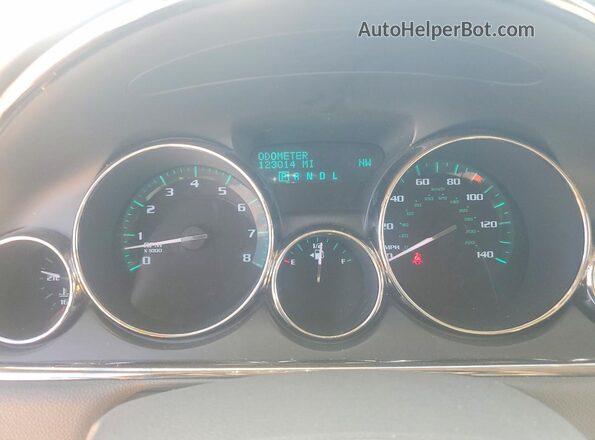 5GAKRAKD2HJ107286 2017 BUICK ENCLAVE White Вид щитка приладів