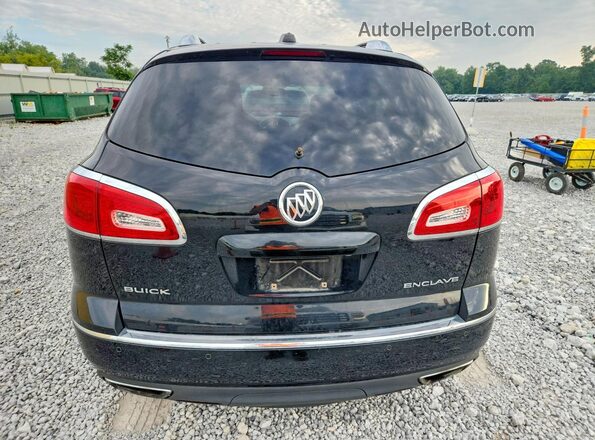 5GAKRAKD2HJ302871 2017 BUICK ENCLAVE Black უკანა ხედი