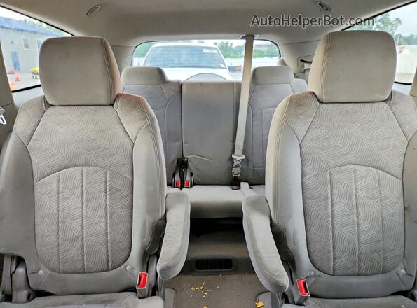 5GAKRAKD2HJ302871 2017 BUICK ENCLAVE Black უკანა სავარძლების ხედი