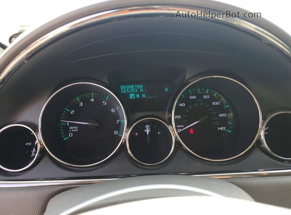 5GAKRAKD4GJ274215 2016 BUICK ENCLAVE Бордовый Вид щитка приборов