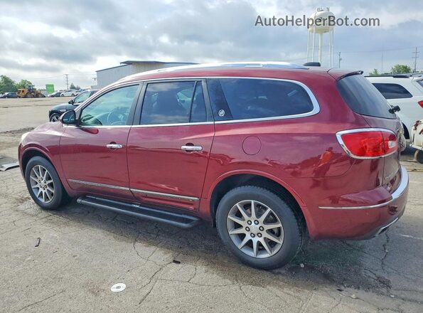 5GAKRAKD4GJ274215 2016 BUICK ENCLAVE Бордовый Задняя левая четверть