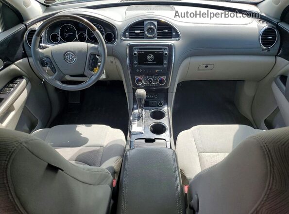 5GAKRAKD4GJ274215 2016 BUICK ENCLAVE Бордовый Вид панели приборов