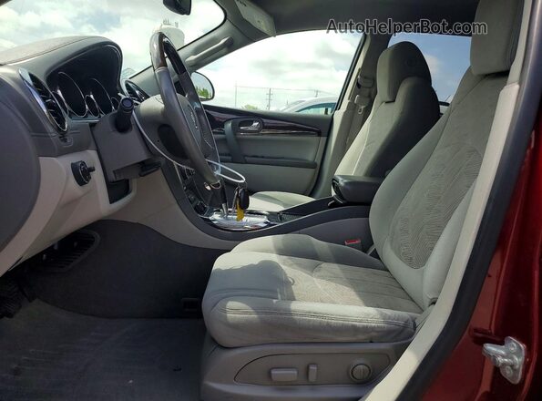 5GAKRAKD4GJ274215 2016 BUICK ENCLAVE Бордовый Вид салона спереди